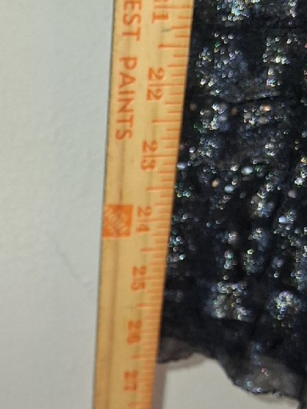 Ruby Rox Black Strapless Sequin Ruffle Dress - Picture 9 of 11